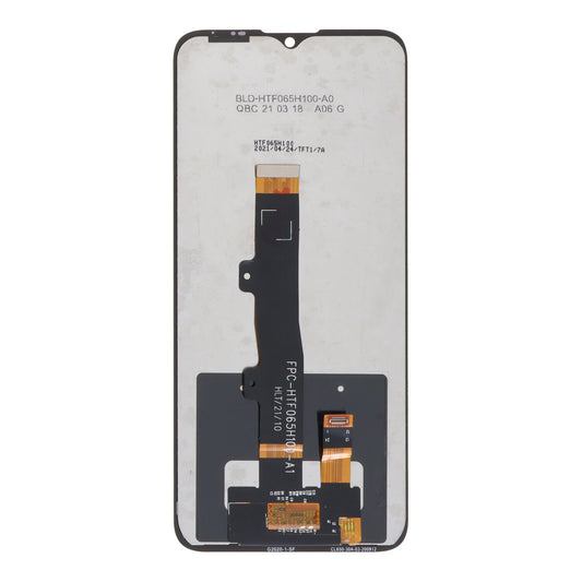 Pantalla sin marco para Motorola E7i Power Color negro OEM