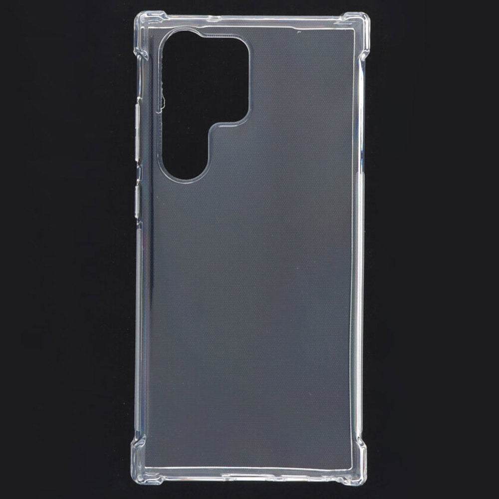 Fundas de TPU antichoque para Samsung Galaxy S23 Ultra, transparente