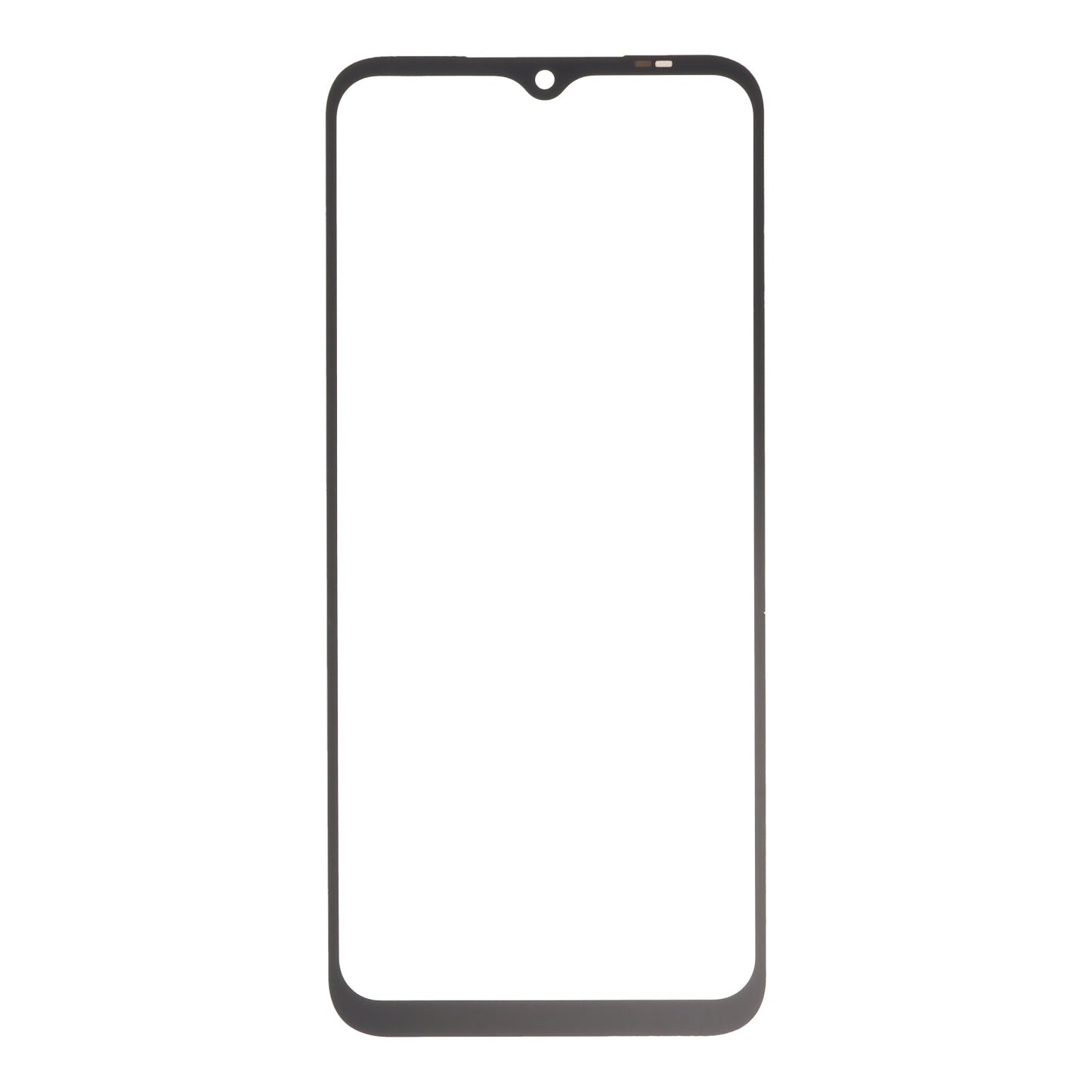 Lente de vidrio + OCA para Samsung A14 5G negro de alta calidad