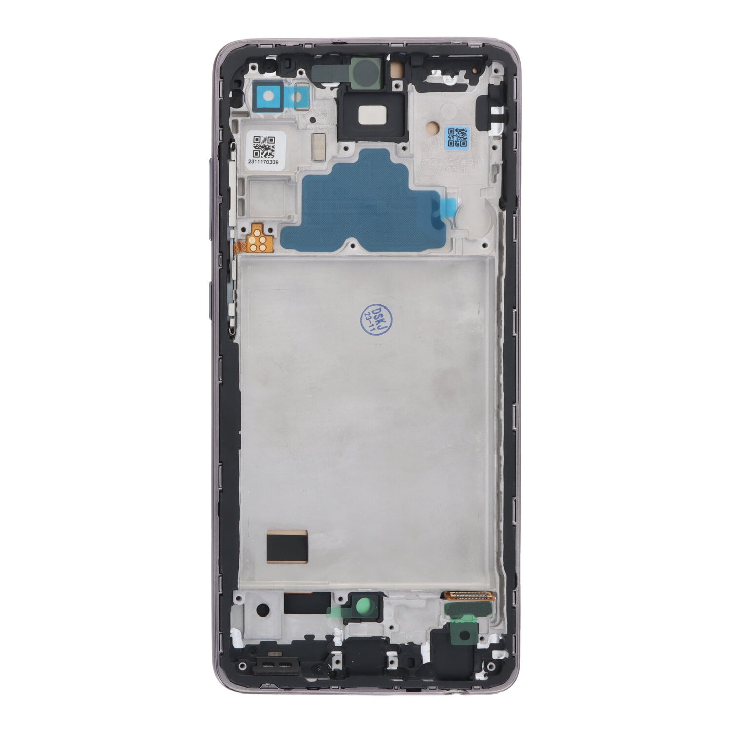 Pantalla con Marco para Samsung A72 / A72 5G TFT Negro HQ