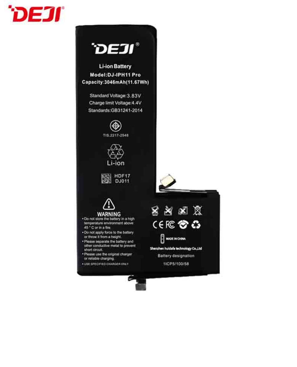 Bateria de Larga Duracion iPhone 11 Pro (3046mAh) DEJI