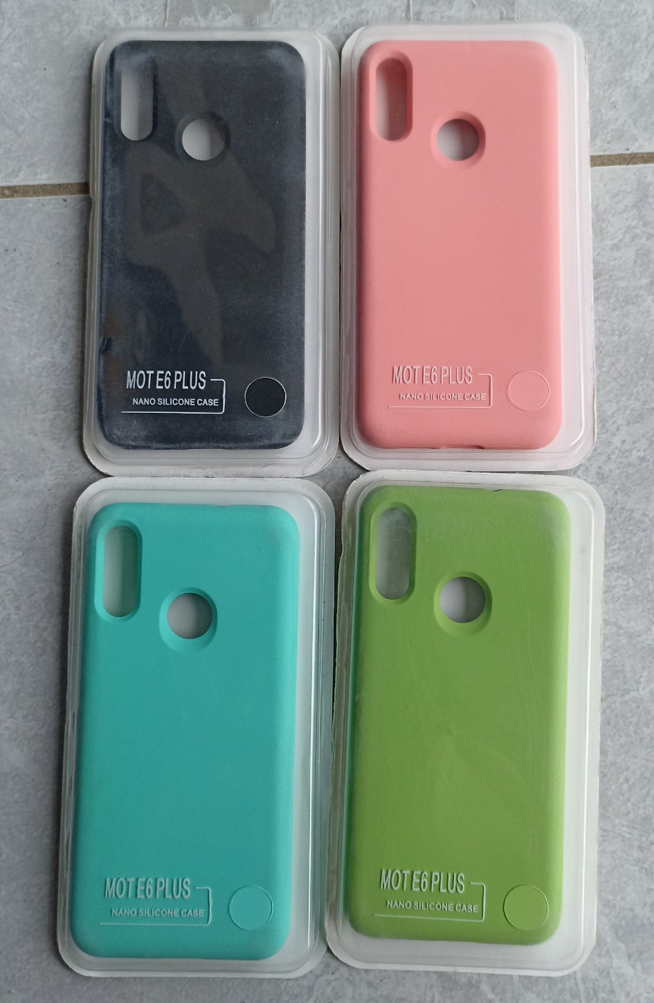 Estuche Protector para Motorola E6 Plus