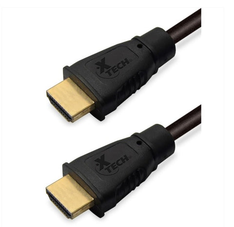 Cable HDMI macho a HDMI macho, 3 Metros, Color Negro, XTC-152 Xtech