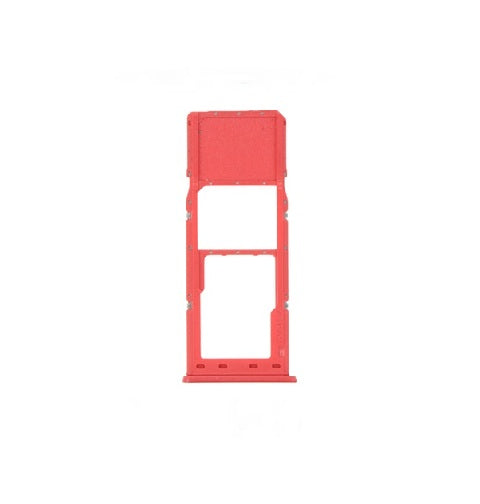 Bandeja para tarjeta SIM para Samsung A12 (A125 / 2020) / A12 Nacho (A127 / 2021) Rojo