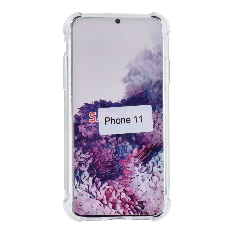 Estuche protector Anti-Shock TPU Case para iPhone 11 Transparente