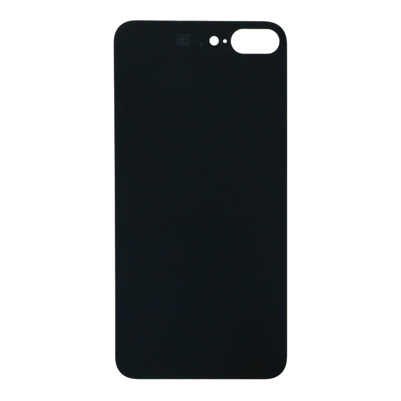 Tapa trasera para iPhone 8 Plus US & hoyo largo color negro OEM