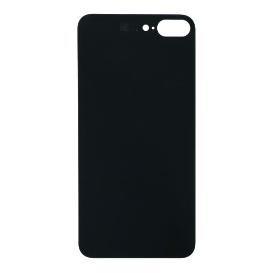 Tapa trasera para iPhone 8 Plus US & hoyo largo color negro OEM
