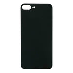 Tapa trasera con Adhesivo para iPhone 8 Plus US & hoyo largo color negro OEM