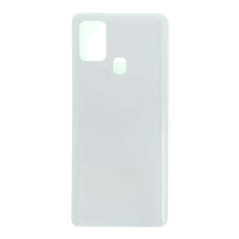 Tapa trasera para Samsung A21S con adesivo color blanco