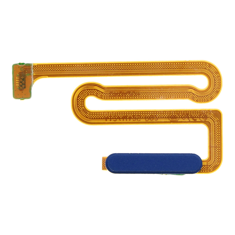 Flexor de botón de encendido y sensor de huellas para Samsung A12 / A12 Nacho / A12s / M12 / M22 M225 azul AC