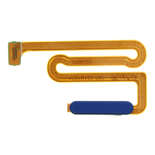 Flexor de botón de encendido y sensor de huellas para Samsung A12 / A12 Nacho / A12s / M12 / M22 M225 azul AC