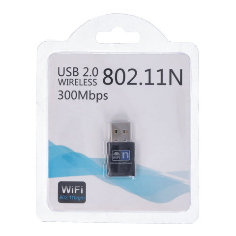 300Mbps Adaptador Mini USB Wireless WiFi para PC