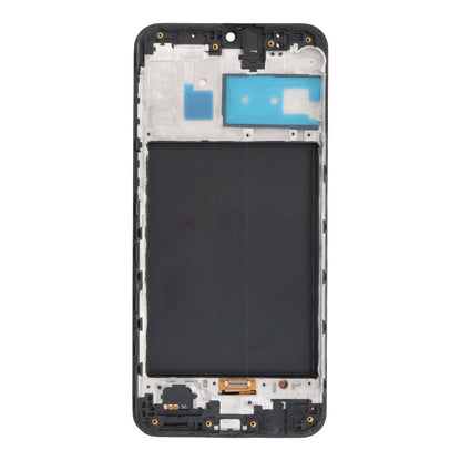 Pantalla con marco para Samsung M30 / M30s / M31 / M21 Color Negro OLED