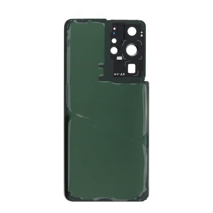 Tapa de batería con Lente de cámara trasera para Samsung S21 Ultra 5G Negro AC