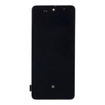 Pantalla con marco para Samsung A51 OLED Negro HQ