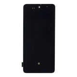 Pantalla con marco para Samsung A51 OLED Negro HQ