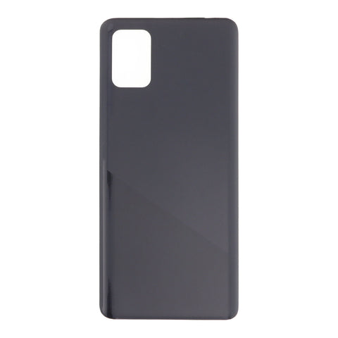 Tapa Trasera para Samsung A51 Color Negro Sin Logo