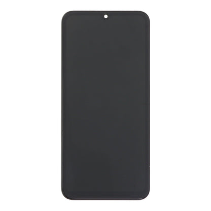 Pantalla con marco para Samsung A24 4G (A245 / 2023) Color Negro