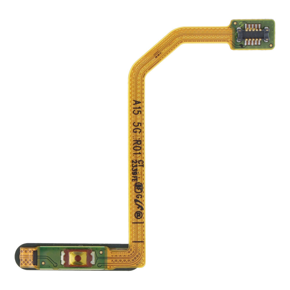 Flexor del botón de encendido y sensor de huella para Samsung A15 azul prémium