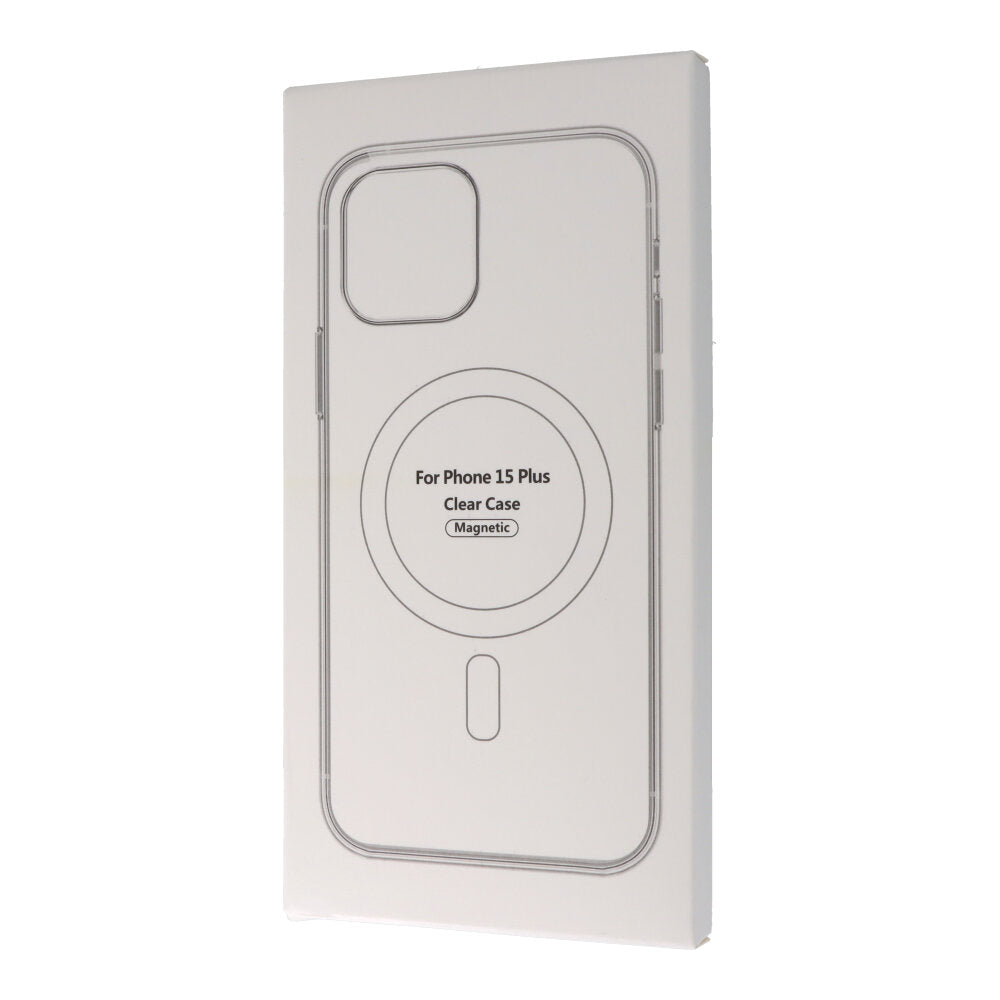 Estuche Protector Claro MagSafe Anti-Shock TPU para iPhone 14 iPhone 15 Plus