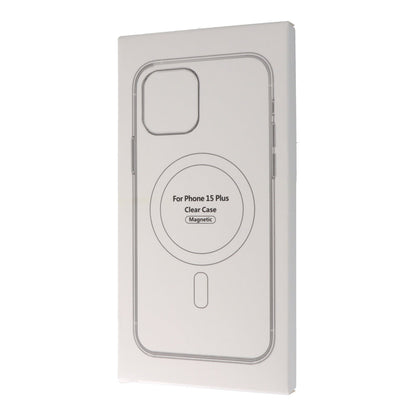 Estuche Protector Claro MagSafe Anti-Shock TPU para iPhone 14 iPhone 15 Plus
