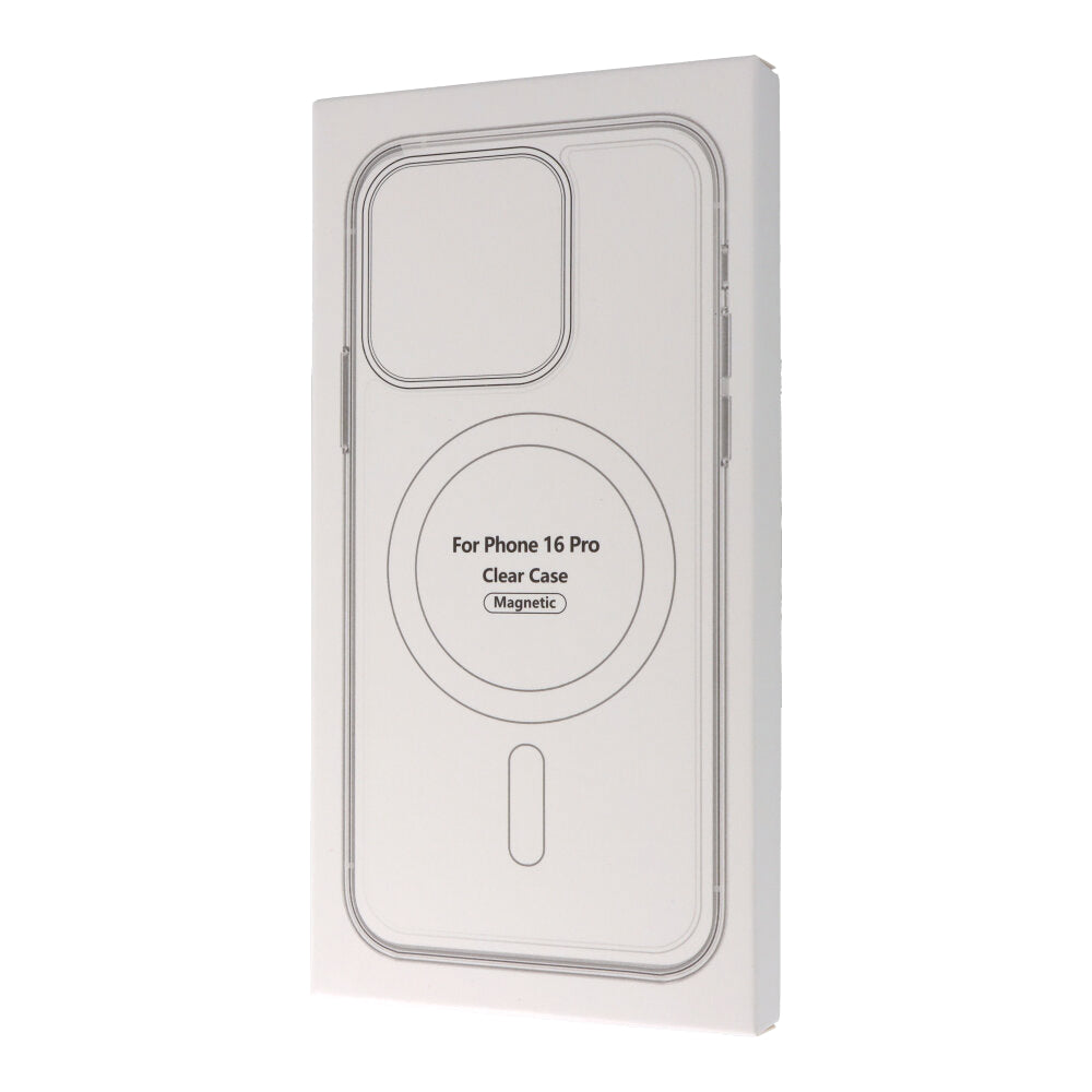 Estuche Protector Claro MagSafe Anti-Shock TPU para iPhone 16 Pro