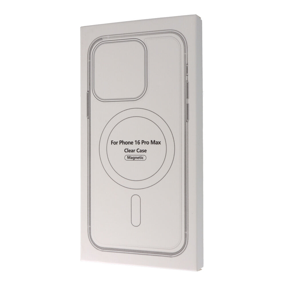 Estuche Protector Claro MagSafe Anti-Shock TPU para iPhone 16 Pro Max
