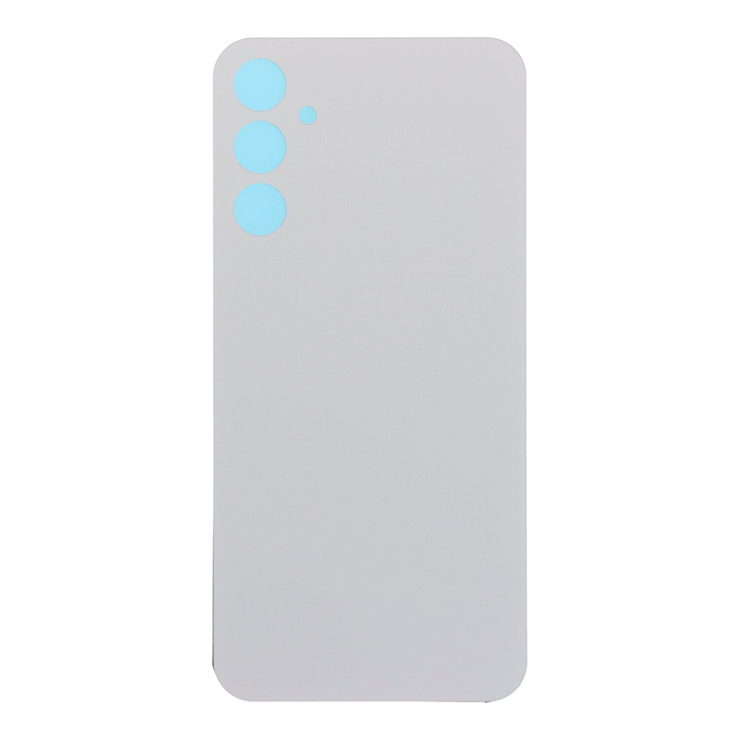 Tapadera trasera para Samsung A34 5G A346 color plateado sin Logo AC