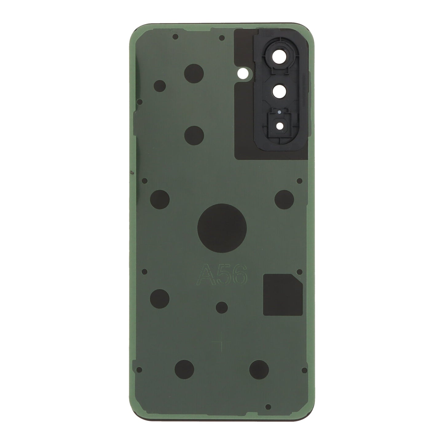 Tapa de batería + adhesivo + lente Samsung A26 negro OEM