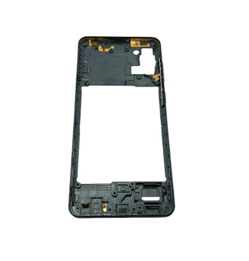 Carcasa Intermedia para Samsung A31 (A315 / 2020) Color Negro