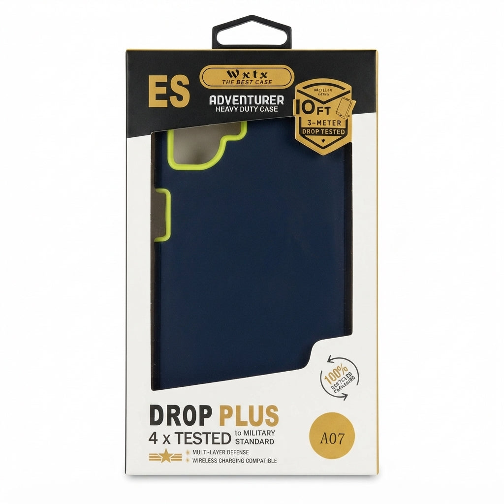 Estuche Protector de 3  piezas para Samsung A07 4G