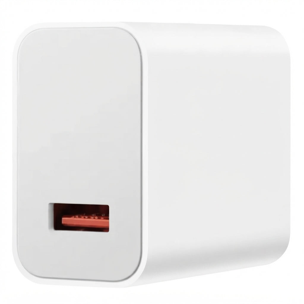 Cubo Cargador, Adaptador de corriente Carga Rápida USB. 20W.