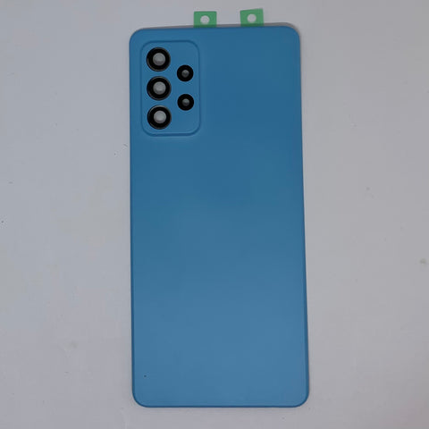 Tapa Trasera Compatible con Samsung Galaxy A72 (A725 / 2021) (Azul claro) | Sin Logo
