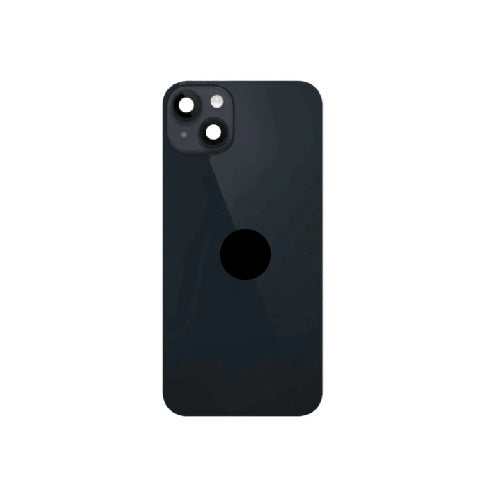 Tapa trasera con imán para iPhone 14 / Negro