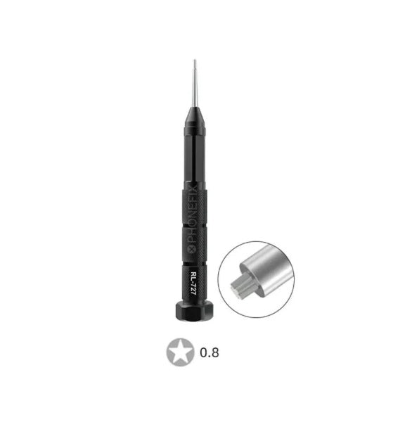 Desarmador Pentalobe Estrella / 5 puntas para iPhones 0.8MM Relife RL-727