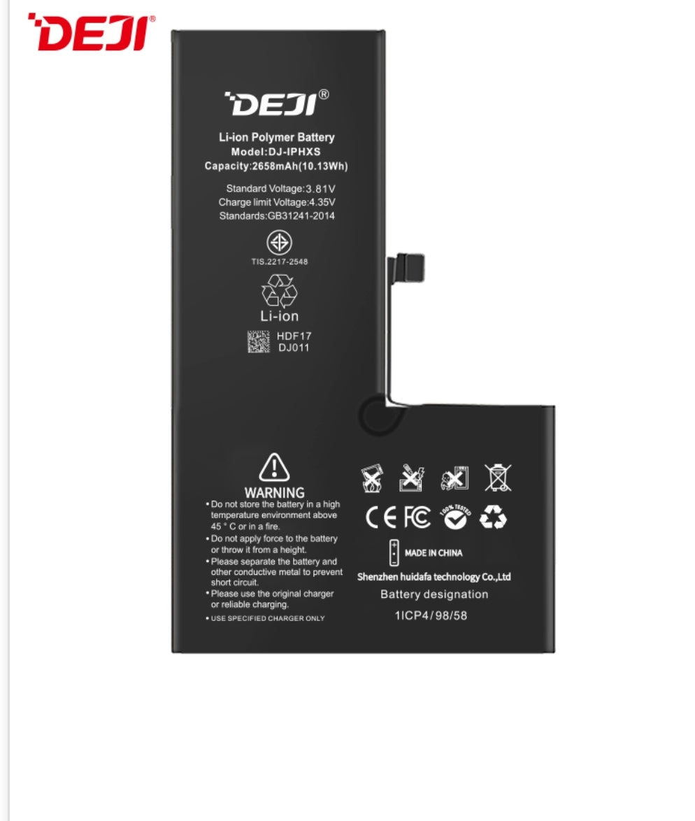Bateria de Larga Duracion iPhone Xs (2658mAh) DEJI
