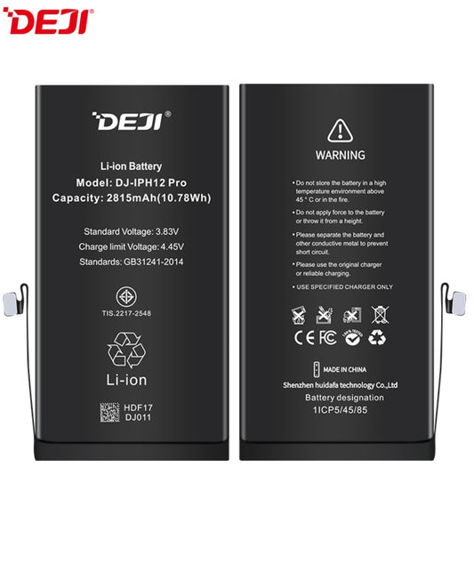 Bateria de Larga Duracion iPhone 12 (2815mAh) DEJI