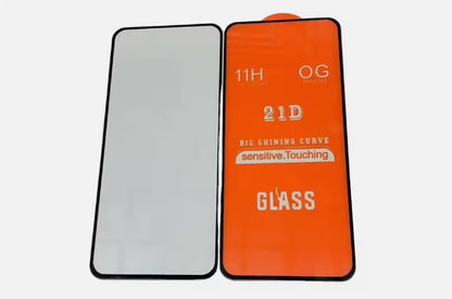 Vidrio Templado Samsung A12 (A125 / 2020) Orilla negra / Full cover