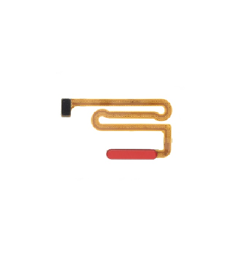 Lector de huella y encendido con cable flex Samsung A12 (A125 / 2020) Rojo