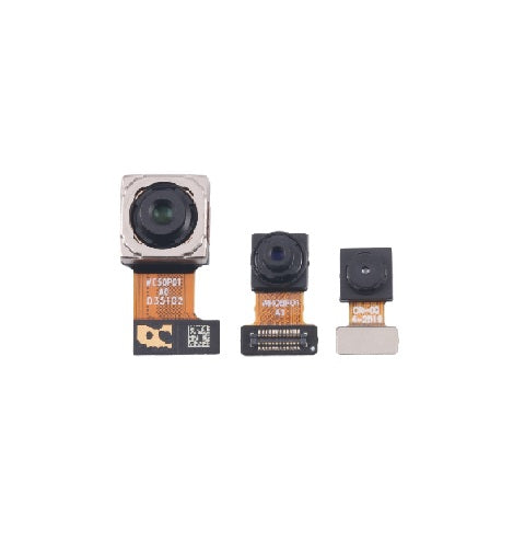 Conjunto de cámaras (gran angular + trasera + frontal) para Samsung A05 (A055 / 2023)