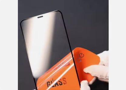 Vidrio Templado Samsung A12 (A125 / 2020) Orilla negra / Full cover