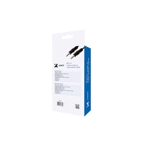 Cable auxiliar para audio, de 3,5mm XTC315 XTECH